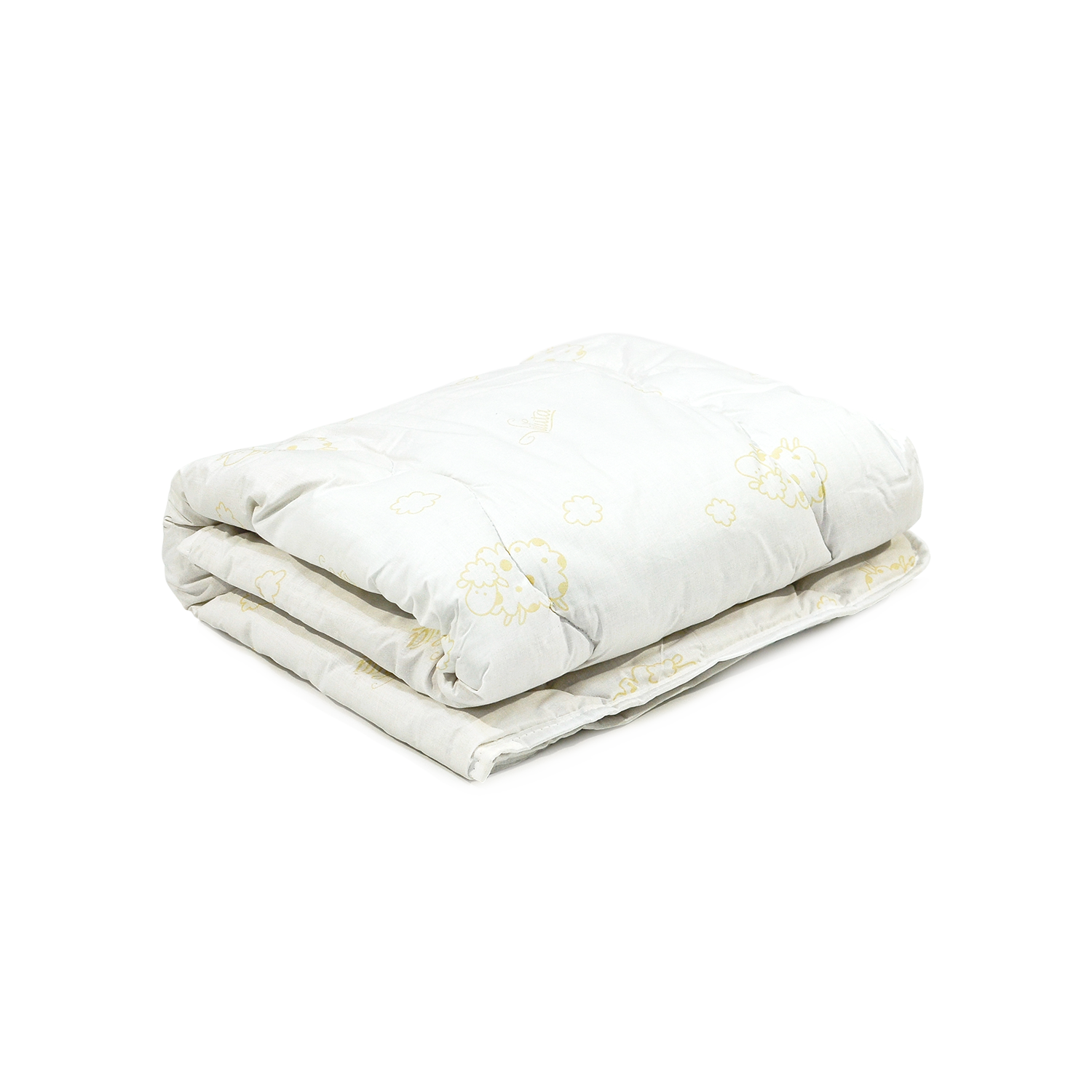 Одеяло детское шерстяное стеганое Вилюта Premium 100х140