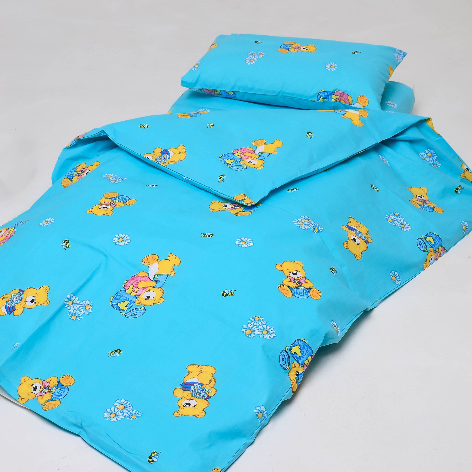 Комплект постельного белья Вилюта детский ранфорс 6112 голубой