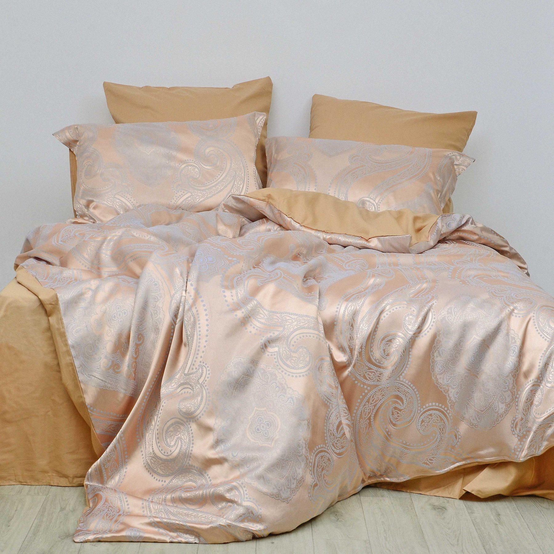 Комплект постельного белья Tiare Семейный Сатин Жаккард 2113