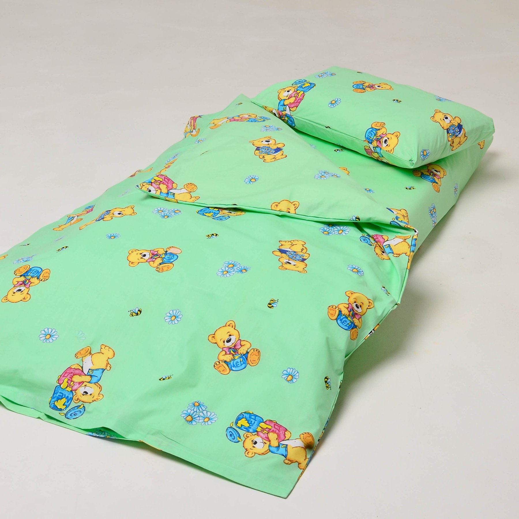 Комплект постельного белья Вилюта детский ранфорс 6112 зеленый