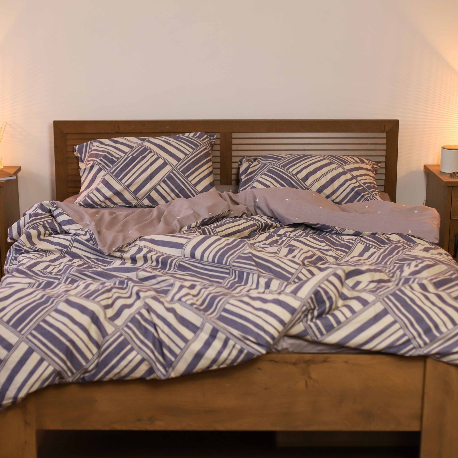 Комплект постільної білизни Isleep двоспальний Сатин Twill 48