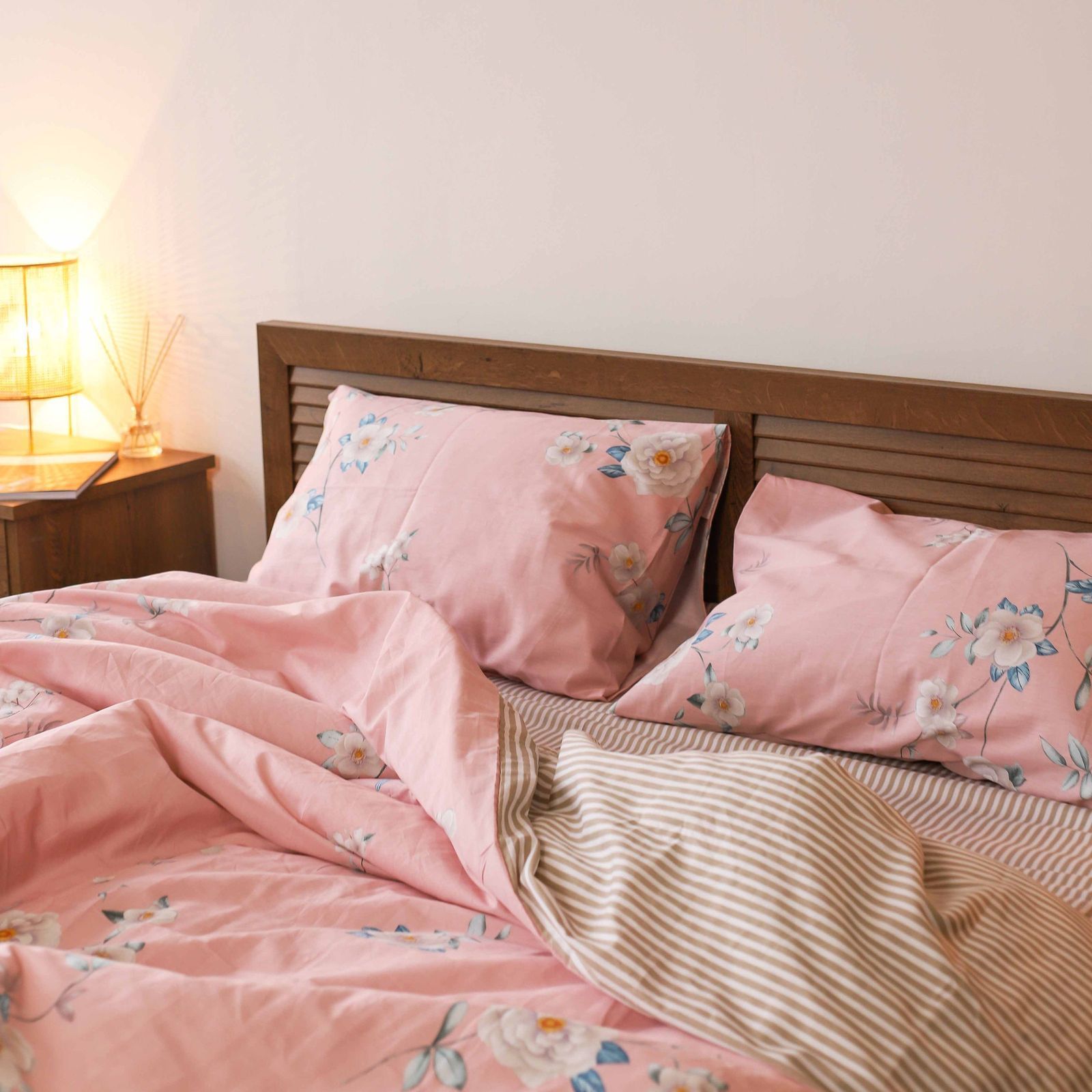 Комплект постільної білизни Isleep полуторний Сатин Twill 43