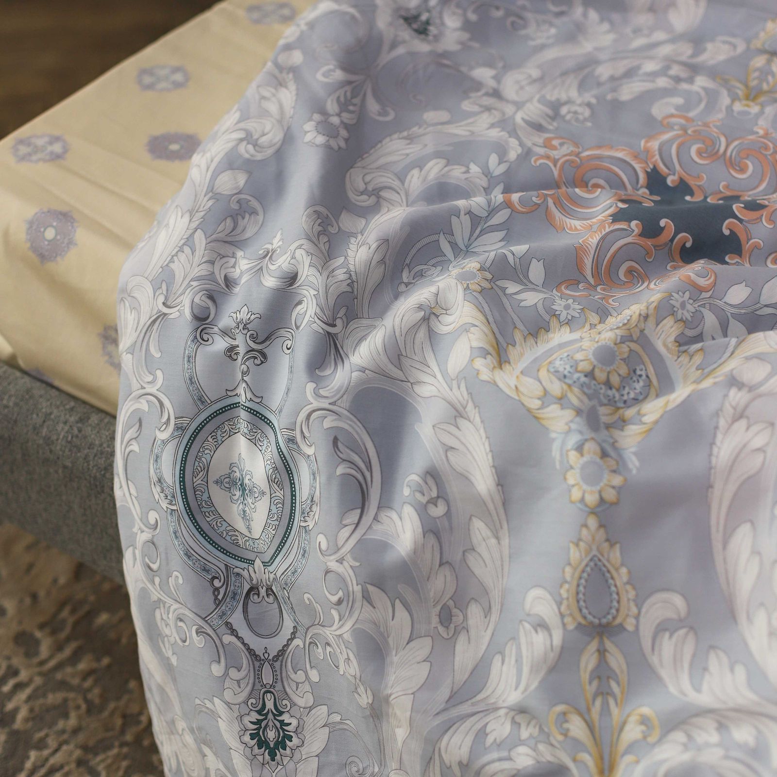 Комплект постільної білизни Isleep полуторний Сатин Twill 10