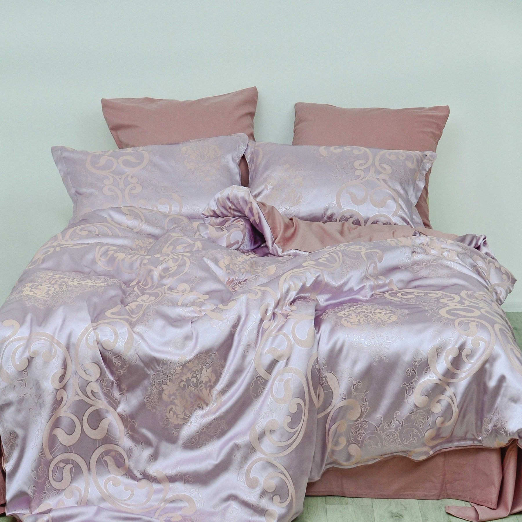Комплект постельного белья Tiare Семейный Сатин Жаккард 1750