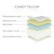 Безпружинний ортопедичний матрац Candy Yellow 90x190