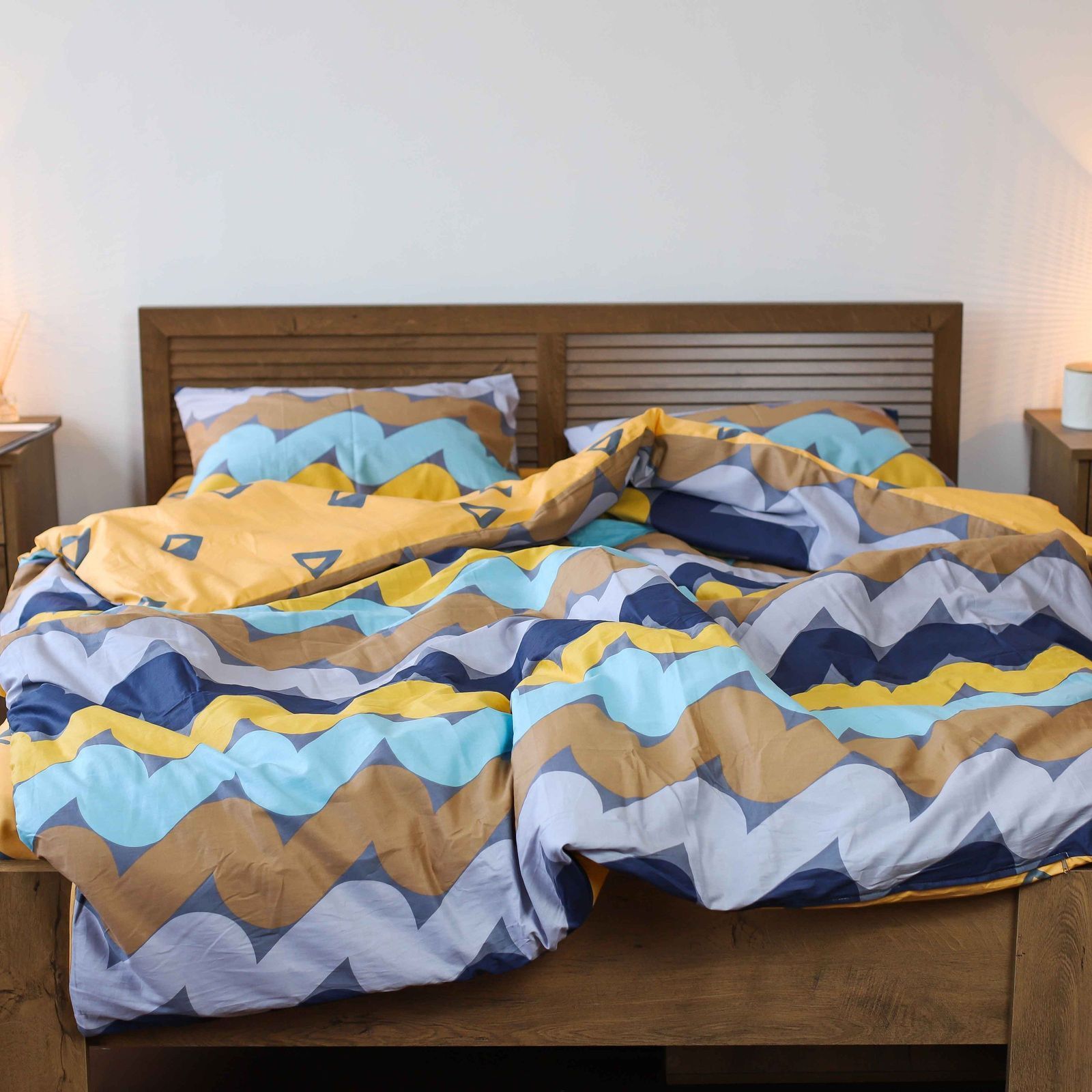 Комплект постельного белья Isleep Евро Сатин Twill 21