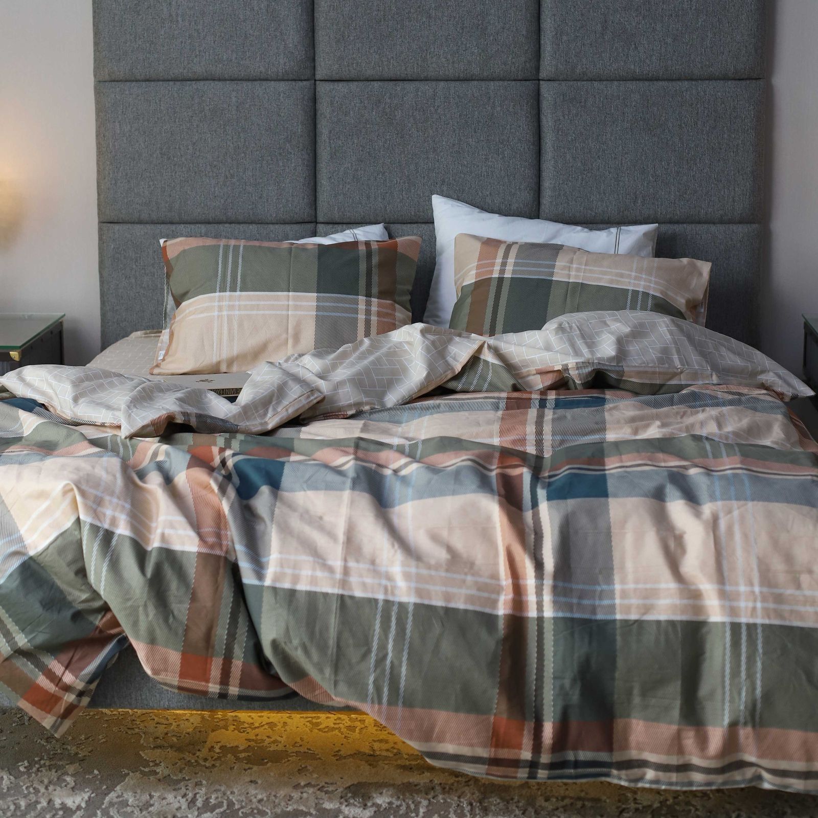 Комплект постільної білизни Isleep Євро Сатин Twill 25