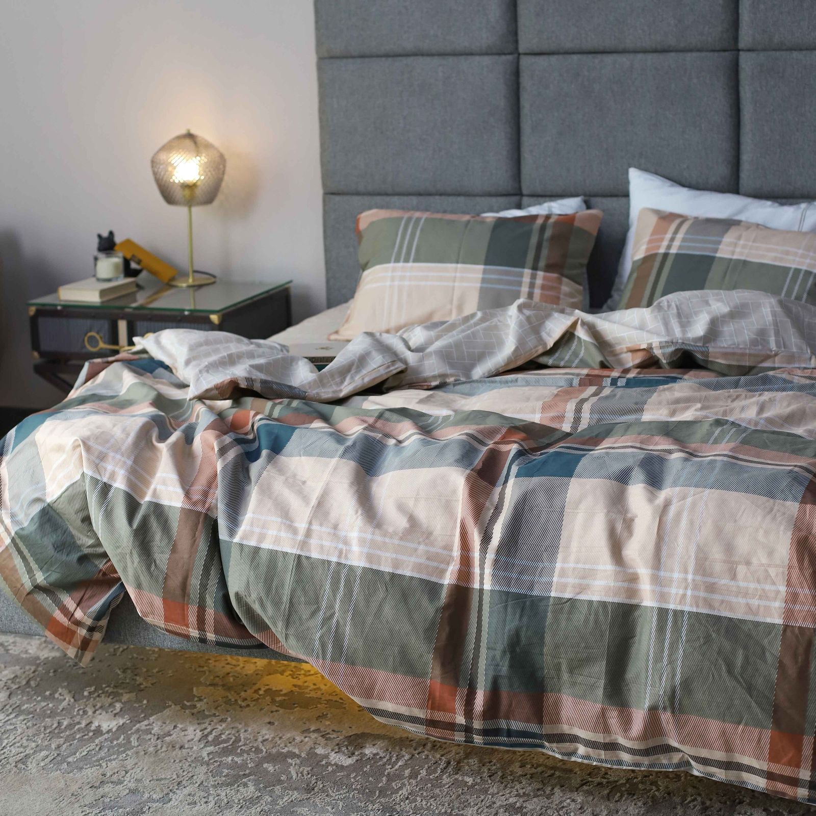 Комплект постільної білизни Isleep Євро Сатин Twill 25