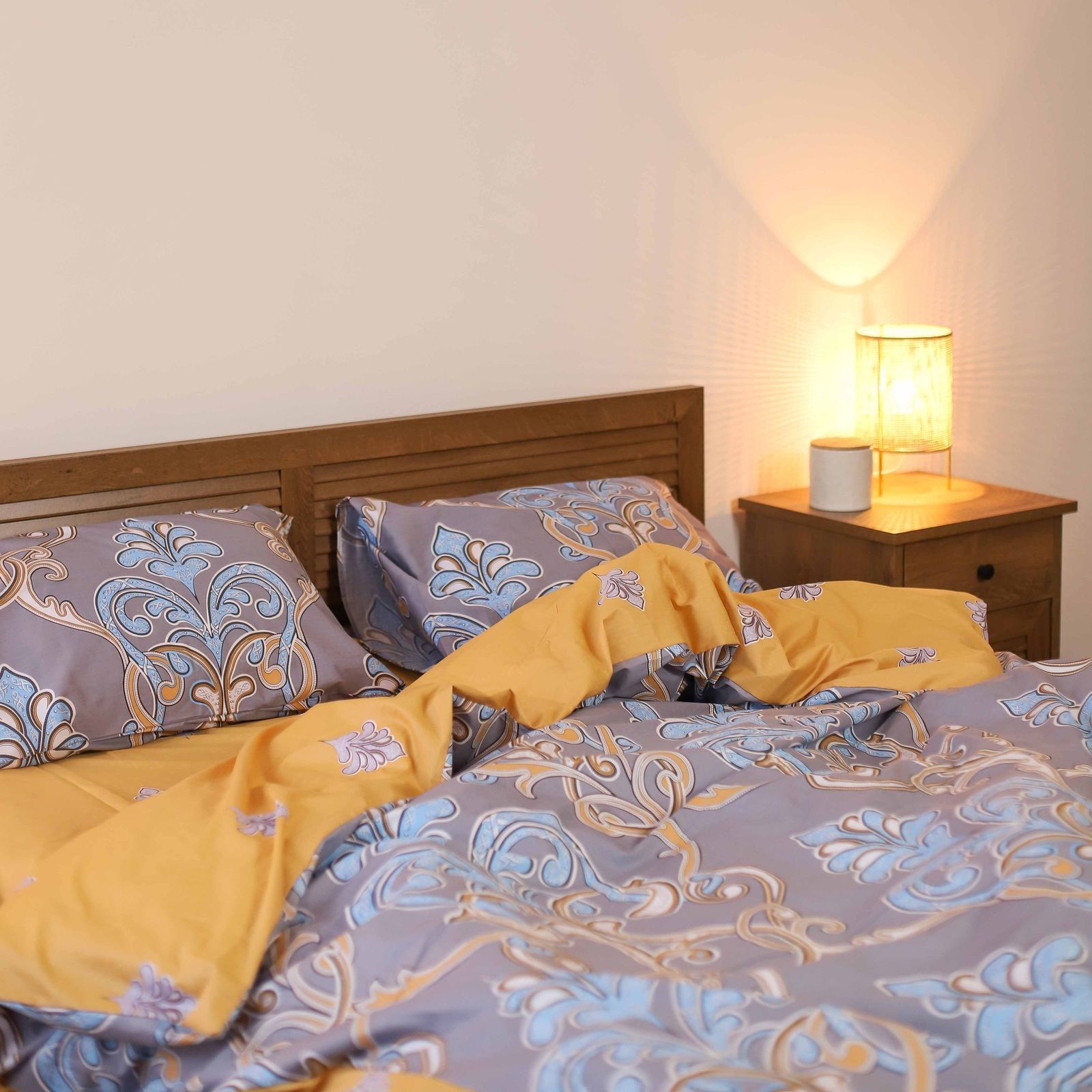 Комплект постельного белья Isleep Евро Сатин Twill 52