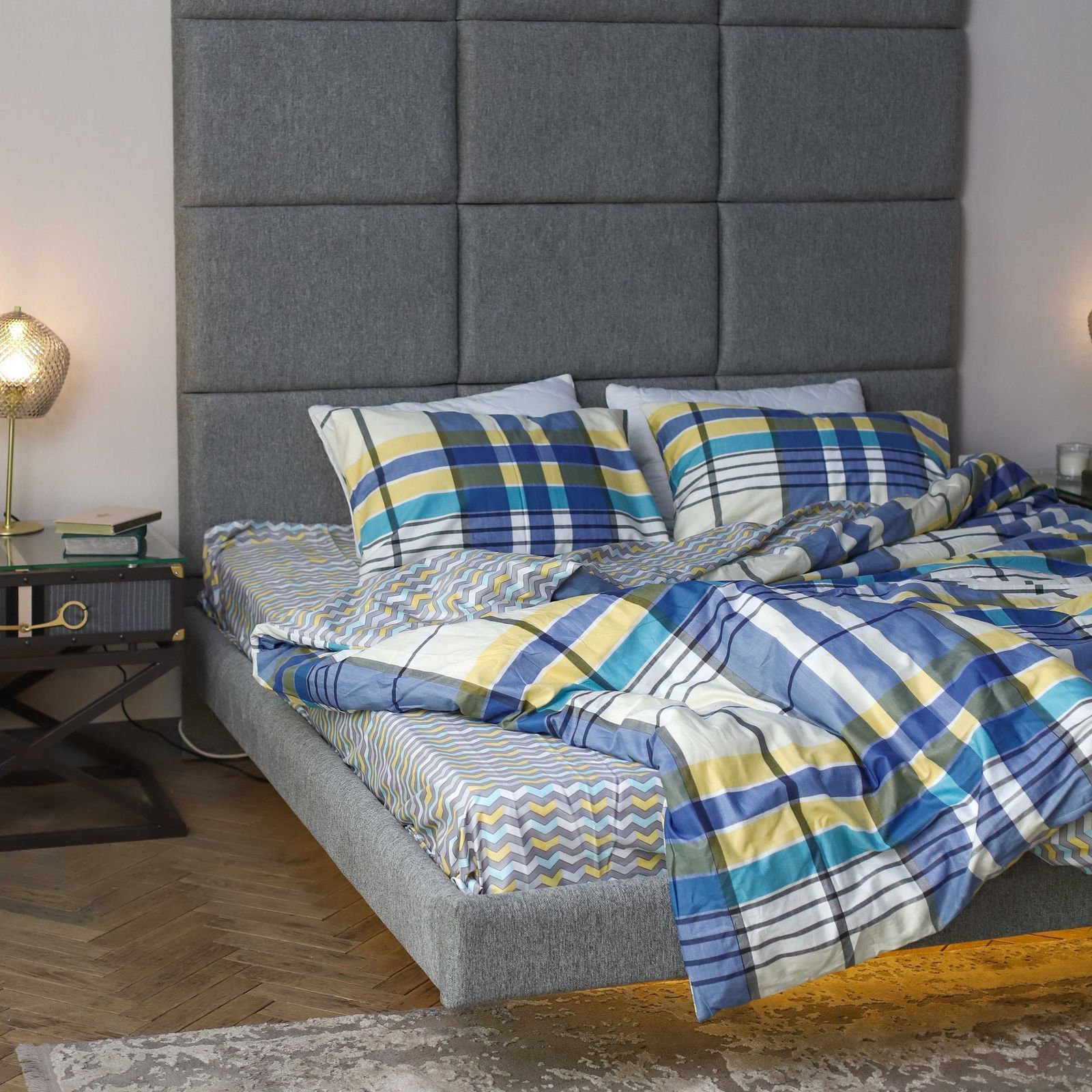 Комплект постельного белья Isleep Семейный Сатин Twill 15