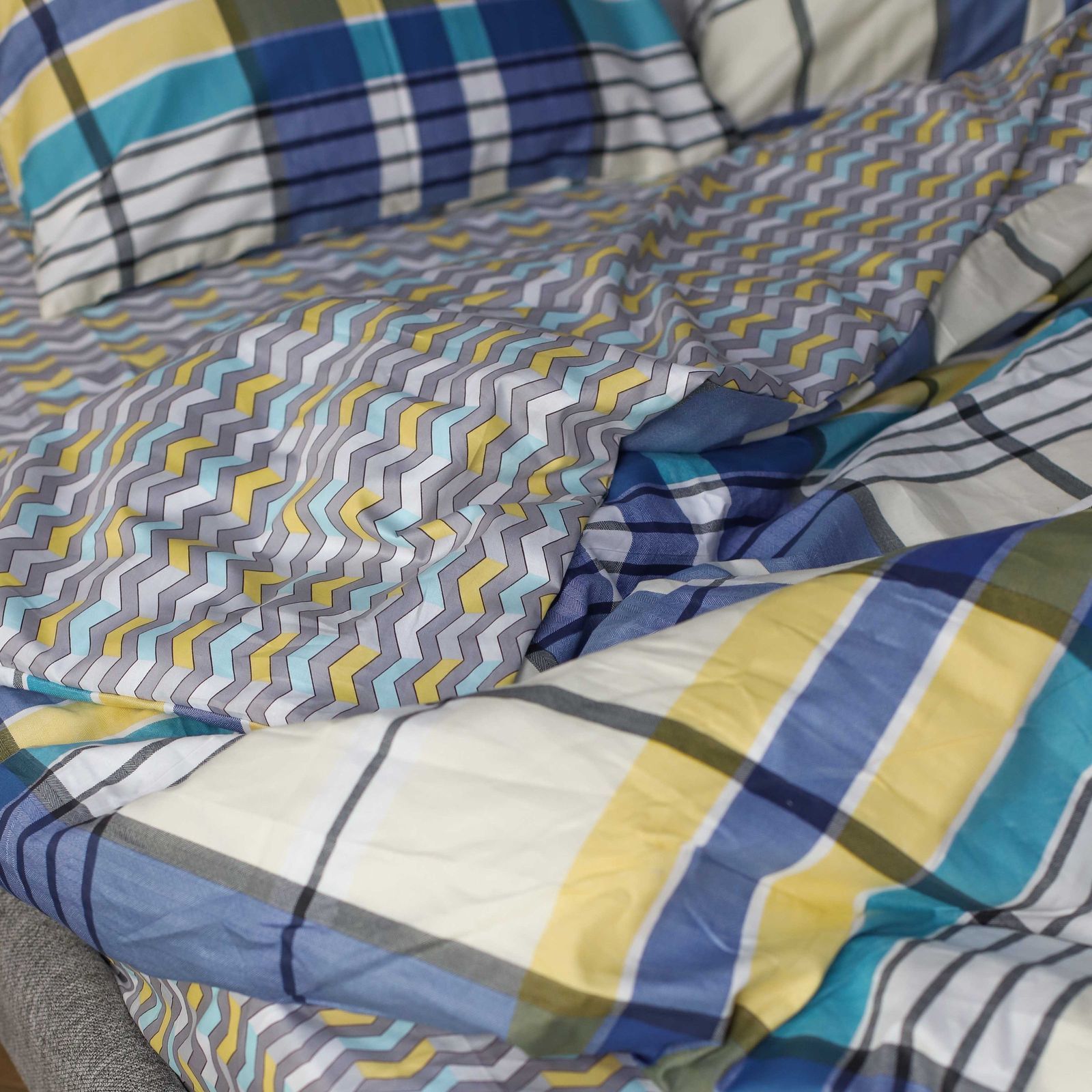 Комплект постельного белья Isleep Семейный Сатин Twill 15