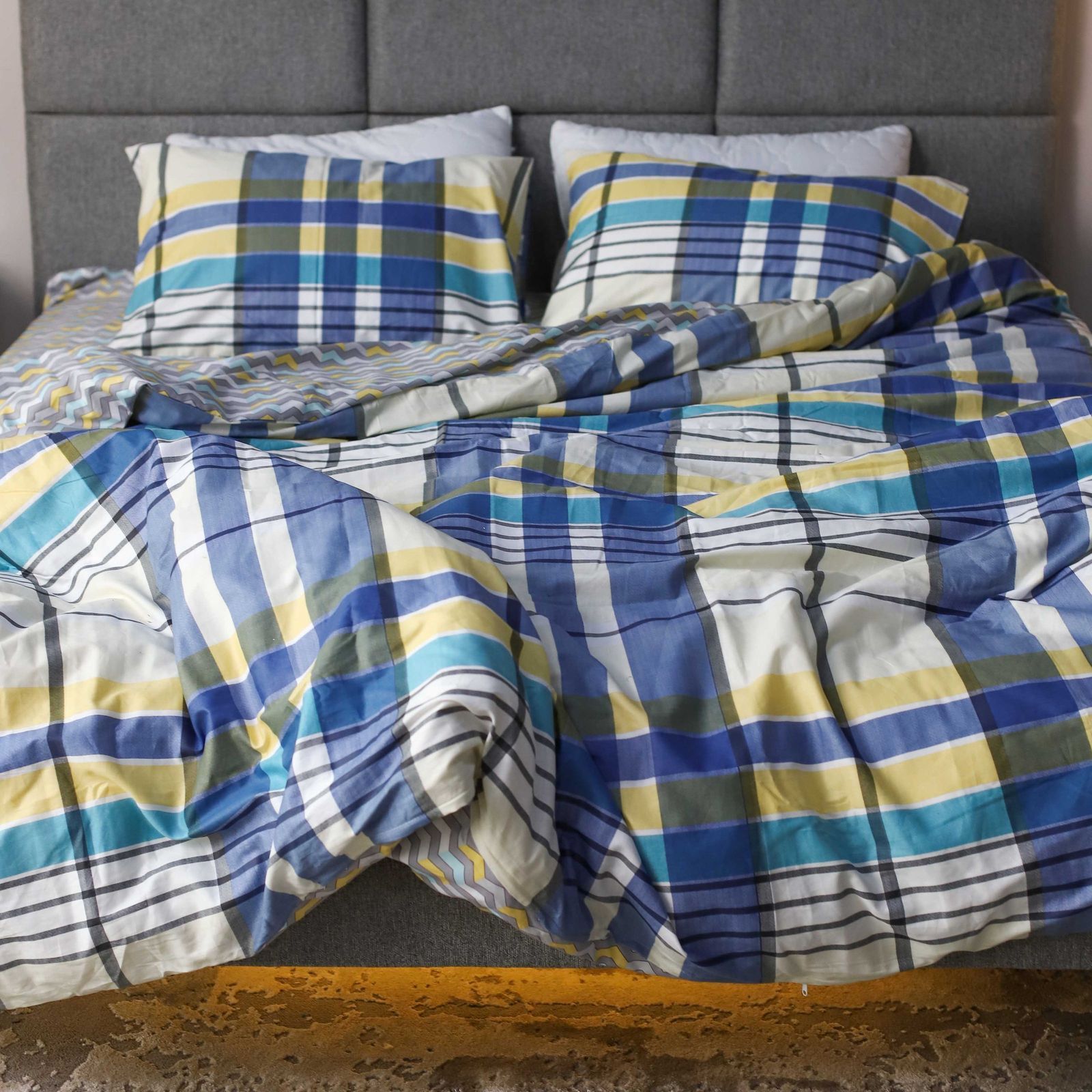 Комплект постельного белья Isleep Семейный Сатин Twill 15