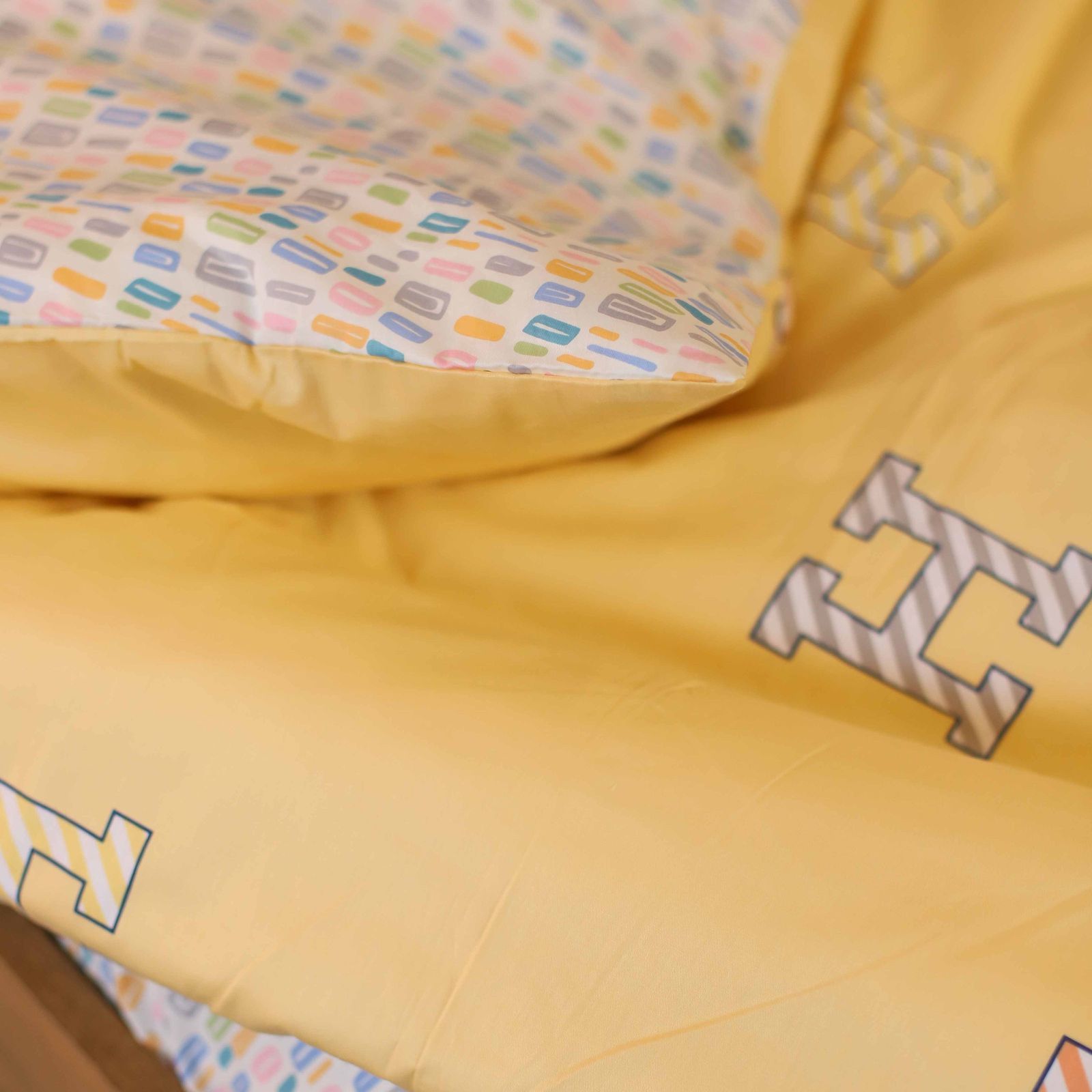 Комплект постільної білизни Isleep полуторний Сатин Twill 22