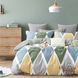 Комплект постільної білизни Вилюта полуторний Сатин Twill 562