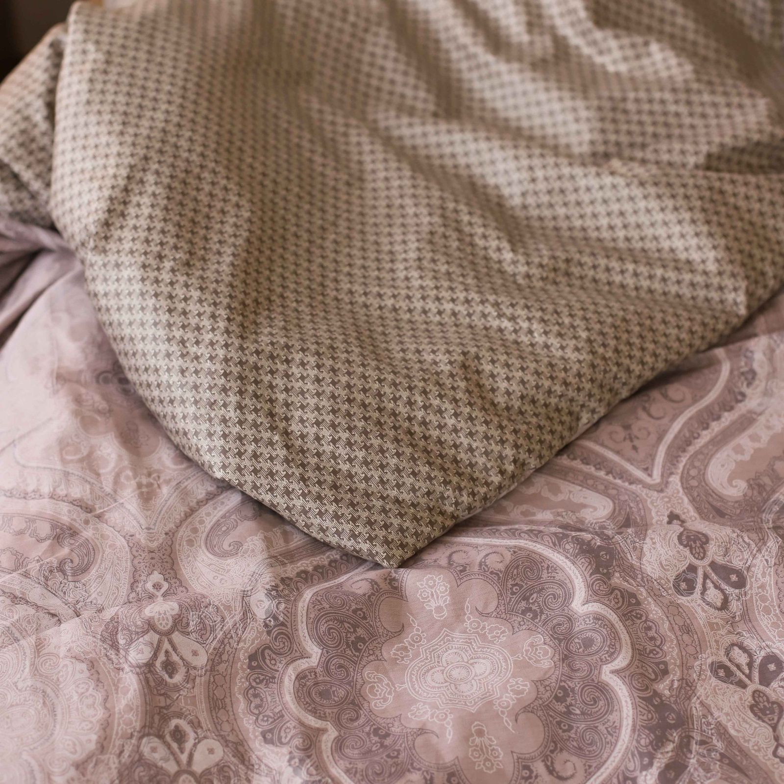 Комплект постільної білизни Isleep полуторний Сатин Twill 30