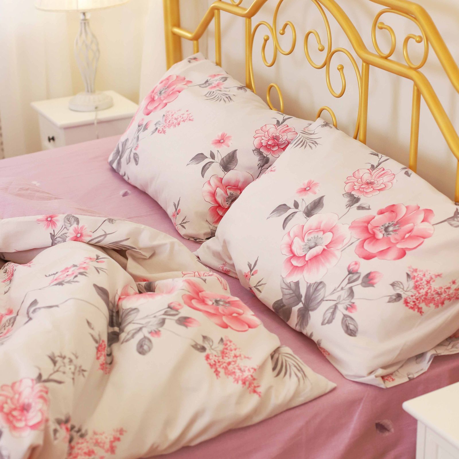 Комплект постільної білизни Isleep двуспальний Сатин Twill 33