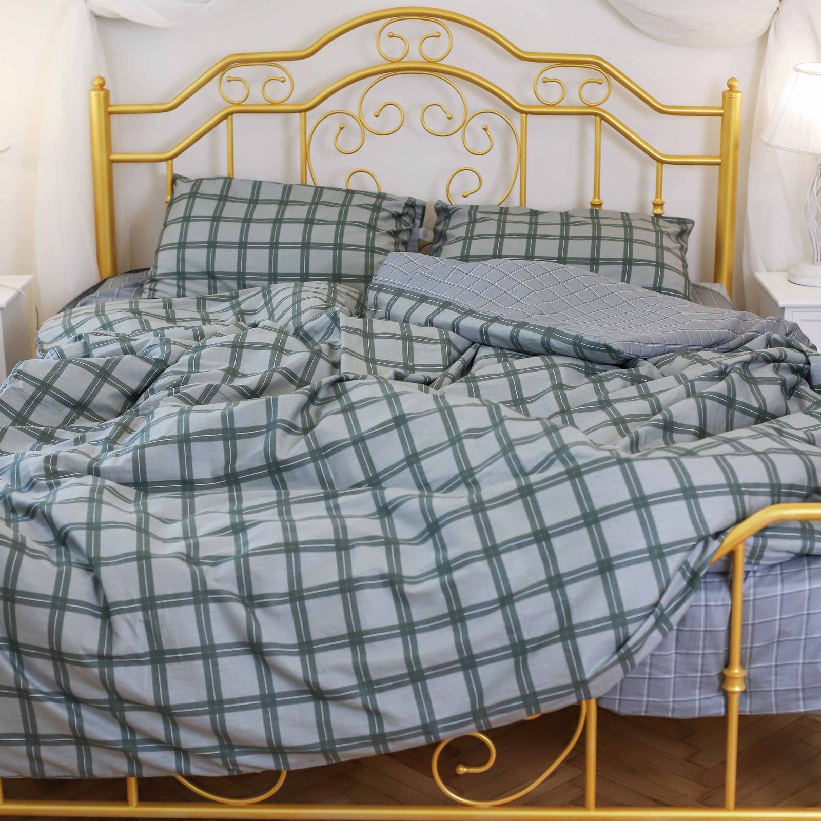 Комплект постільної білизни Isleep Сімейний Сатин Twill 45