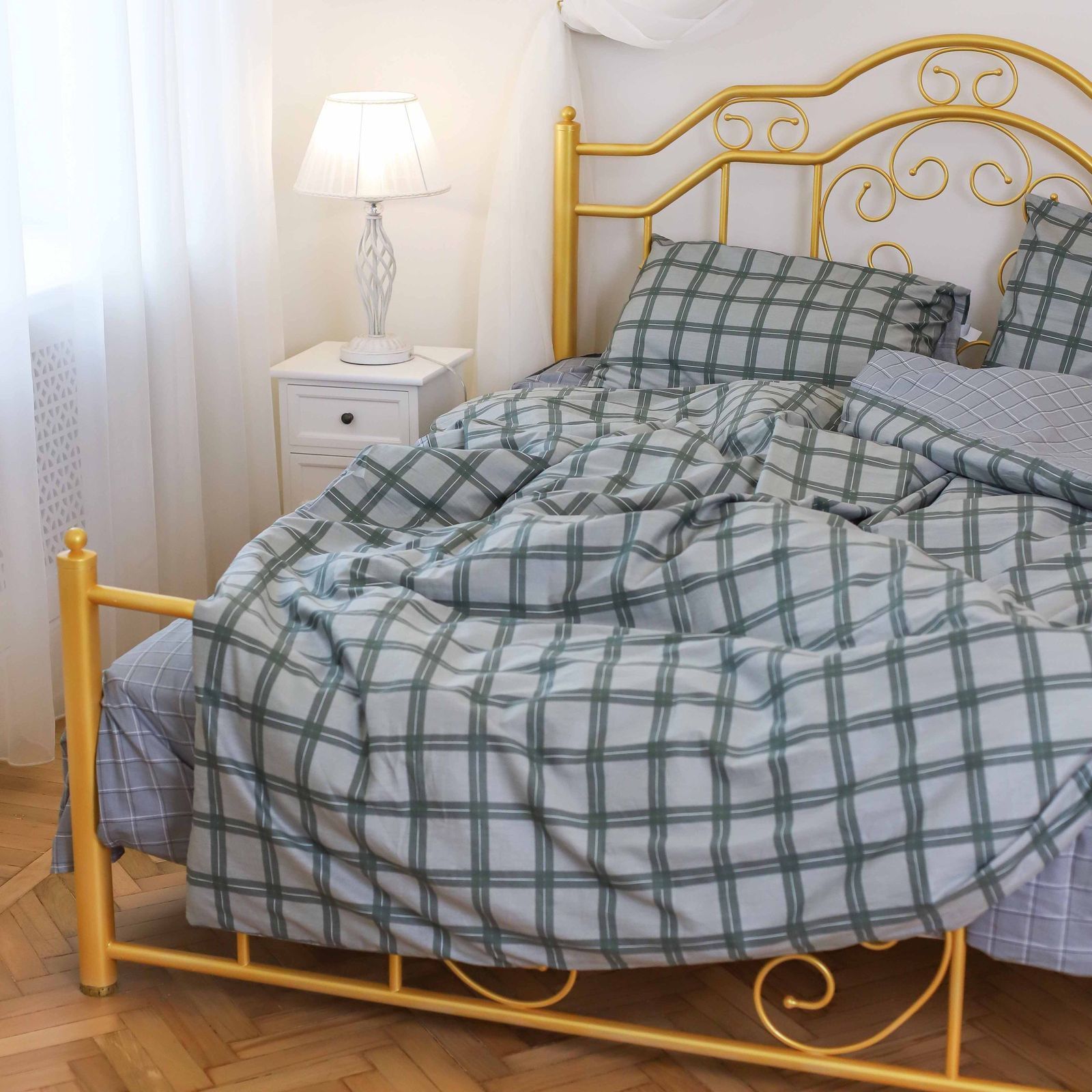 Комплект постільної білизни Isleep Сімейний Сатин Twill 45