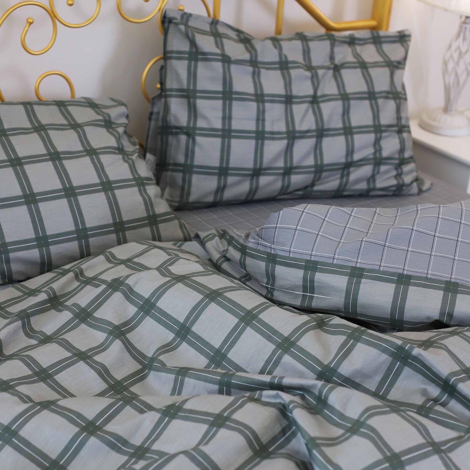 Комплект постільної білизни Isleep Сімейний Сатин Twill 45