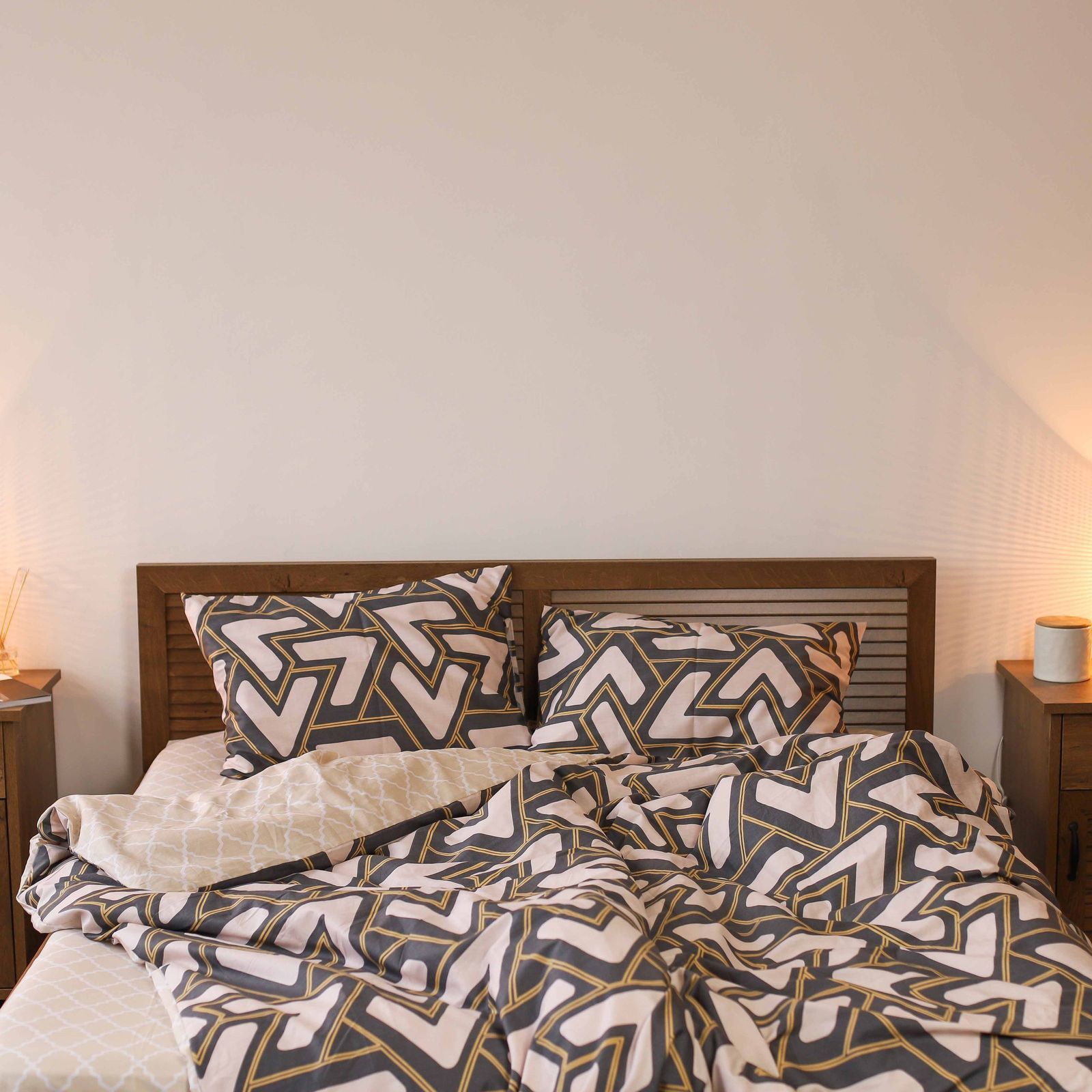 Комплект постільної білизни Isleep Євро Сатин Twill 37