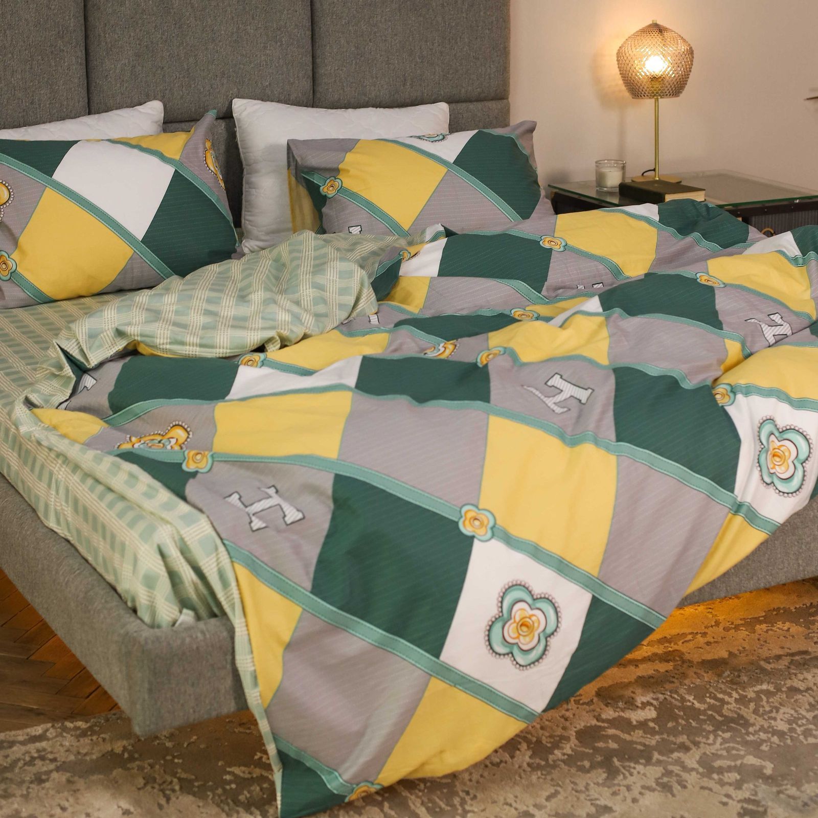 Комплект постільної білизни Isleep Сімейний Сатин Twill 20
