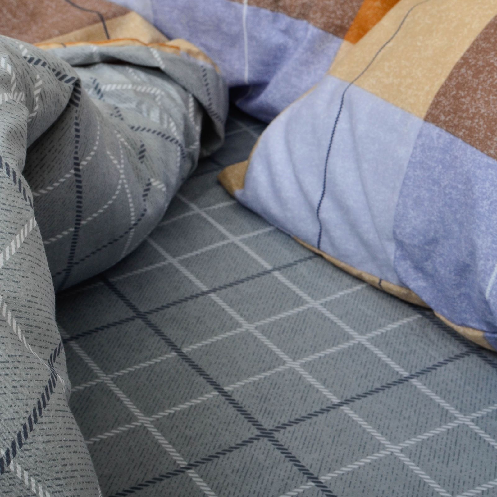 Комплект постільної білизни Вилюта полуторний Сатин Twill 551