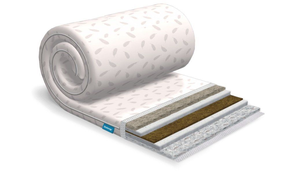 Тонкий матрац топпер-футон SleepRoll Imperior Usleep 180х200