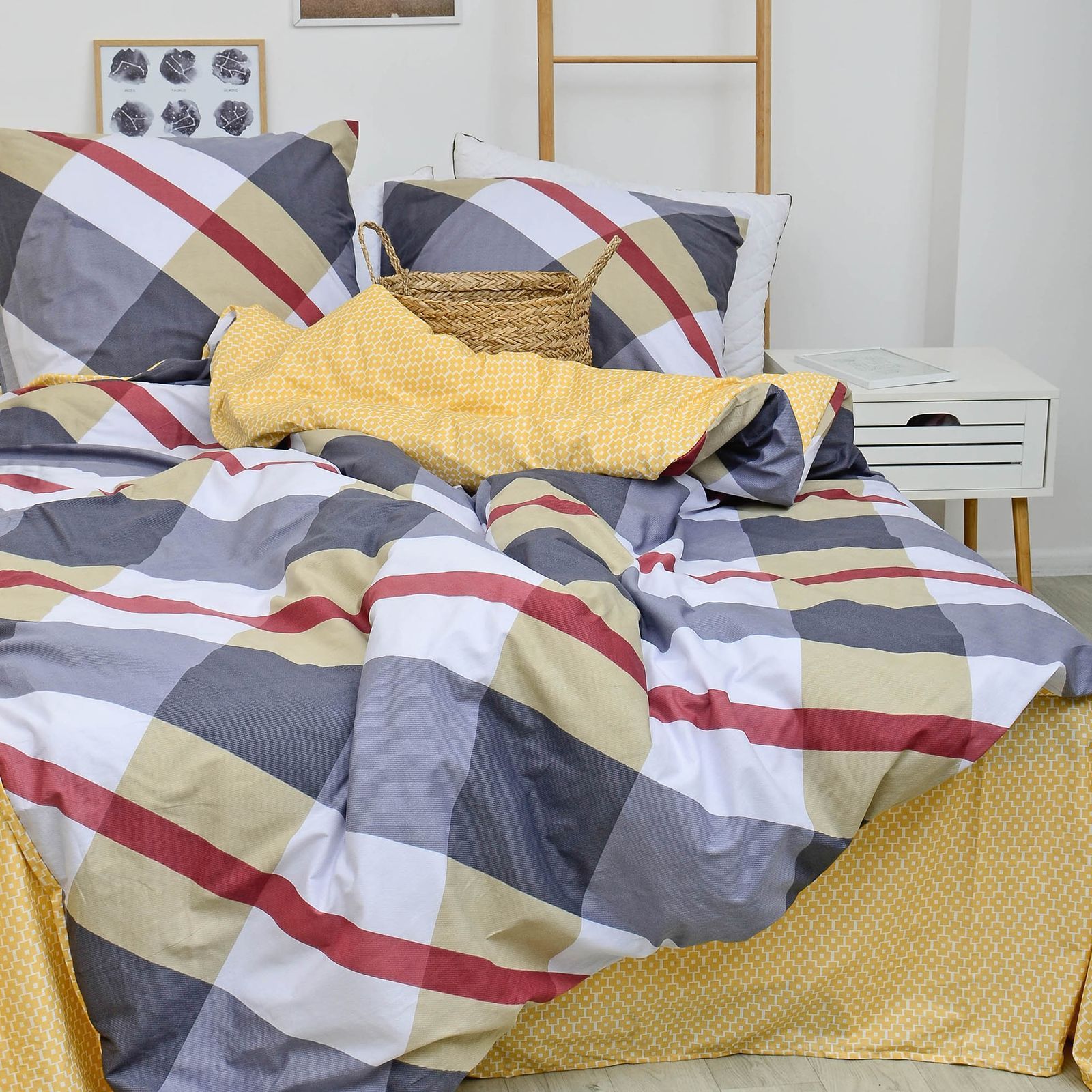 Комплект постільної білизни Вилюта двоспальний Сатин Twill 546
